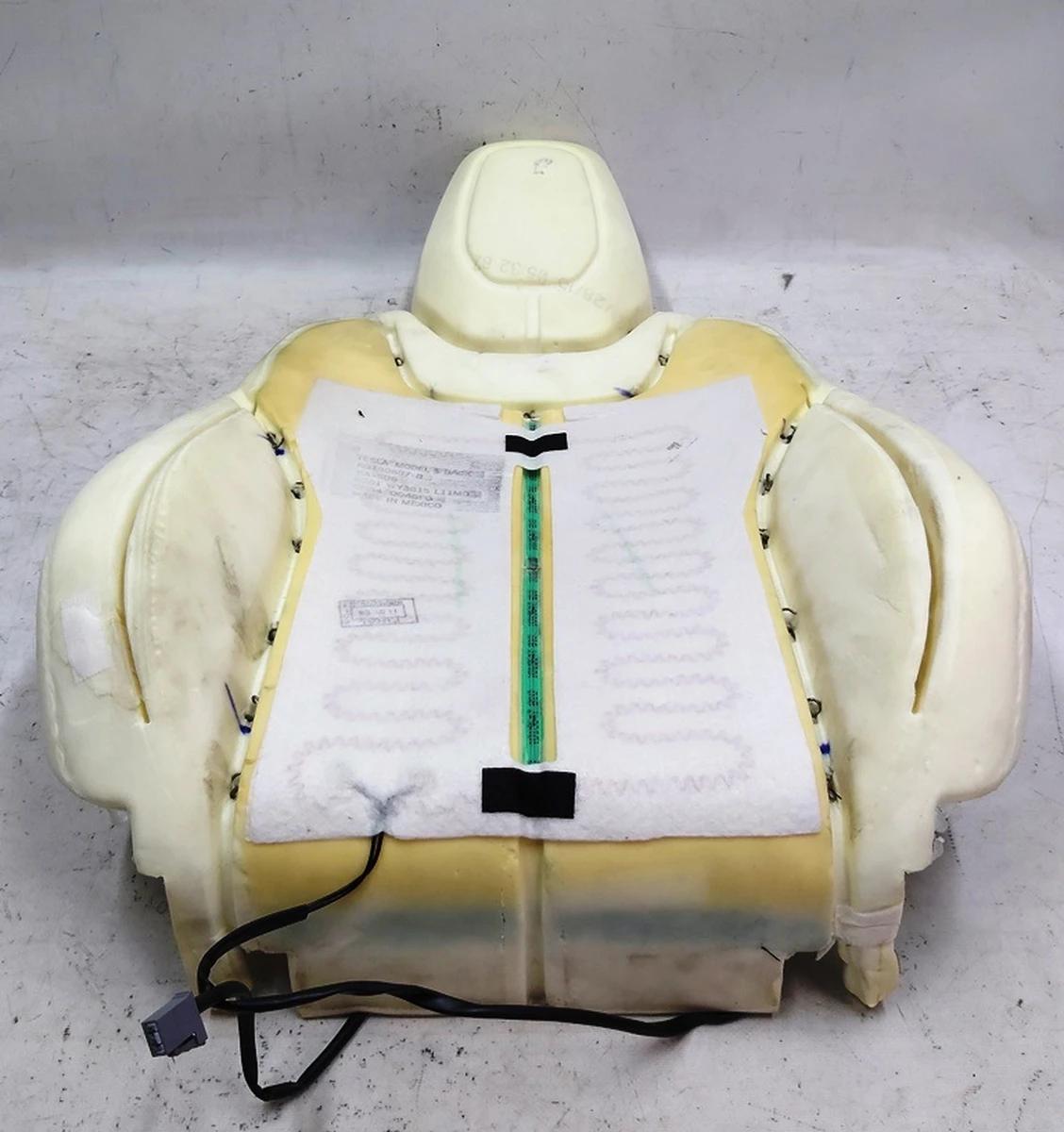 Heated Driver Passenger Seat Back Foam Filler GEN1 Tesla model S 1058006-02-B