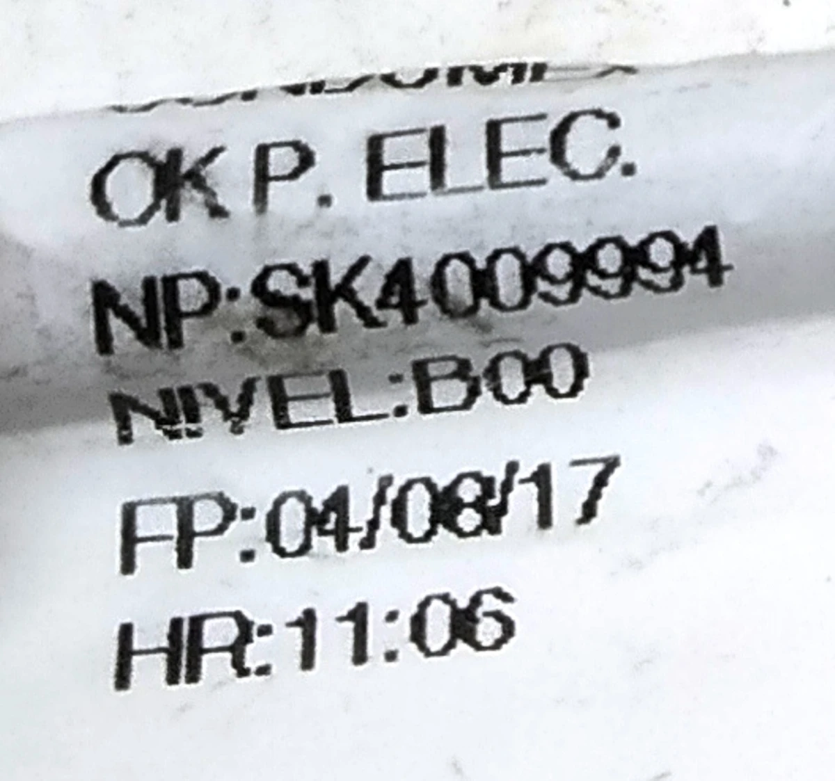 Пенный наполнитель спинки одинарного правого сиденья 2-го ряда в сборе с подогревом Tesla model X 2345616-03-A