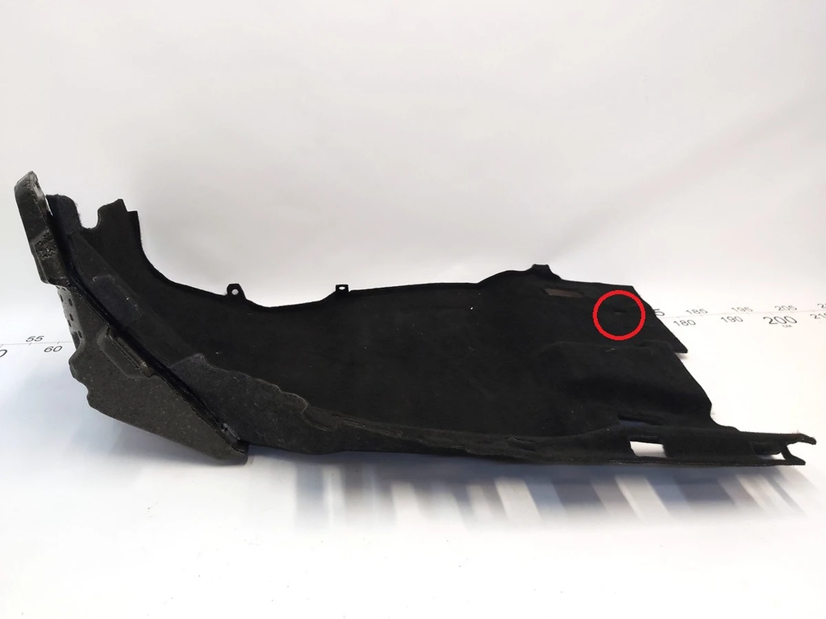 1 Ковровое покрытие салона переднее левое в сборе с повреждением Tesla Model 3 1127267-00-G