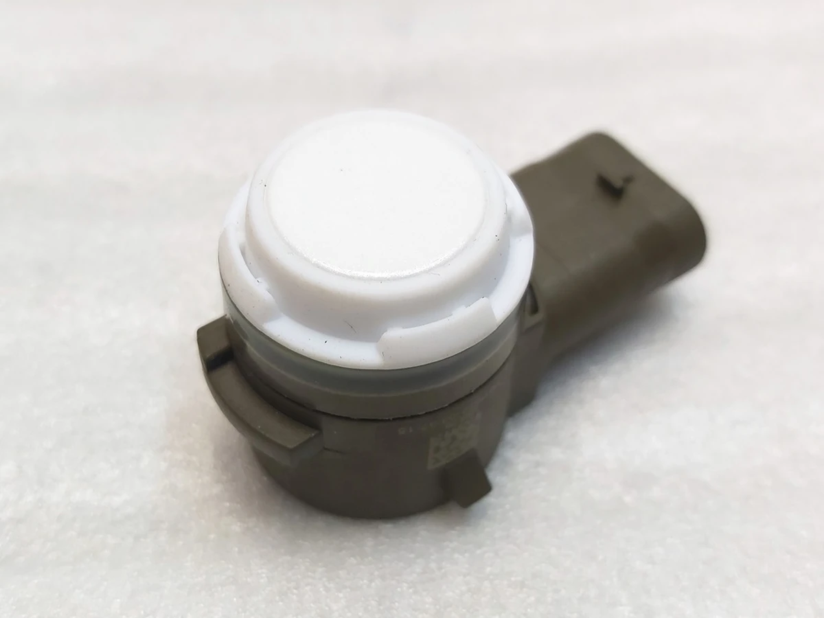 Датчик парктроніка АП2.0 2.5 3.0 PEARL WHITE з кільцем Tesla Model S REST, Model X, Model 3, Model Y