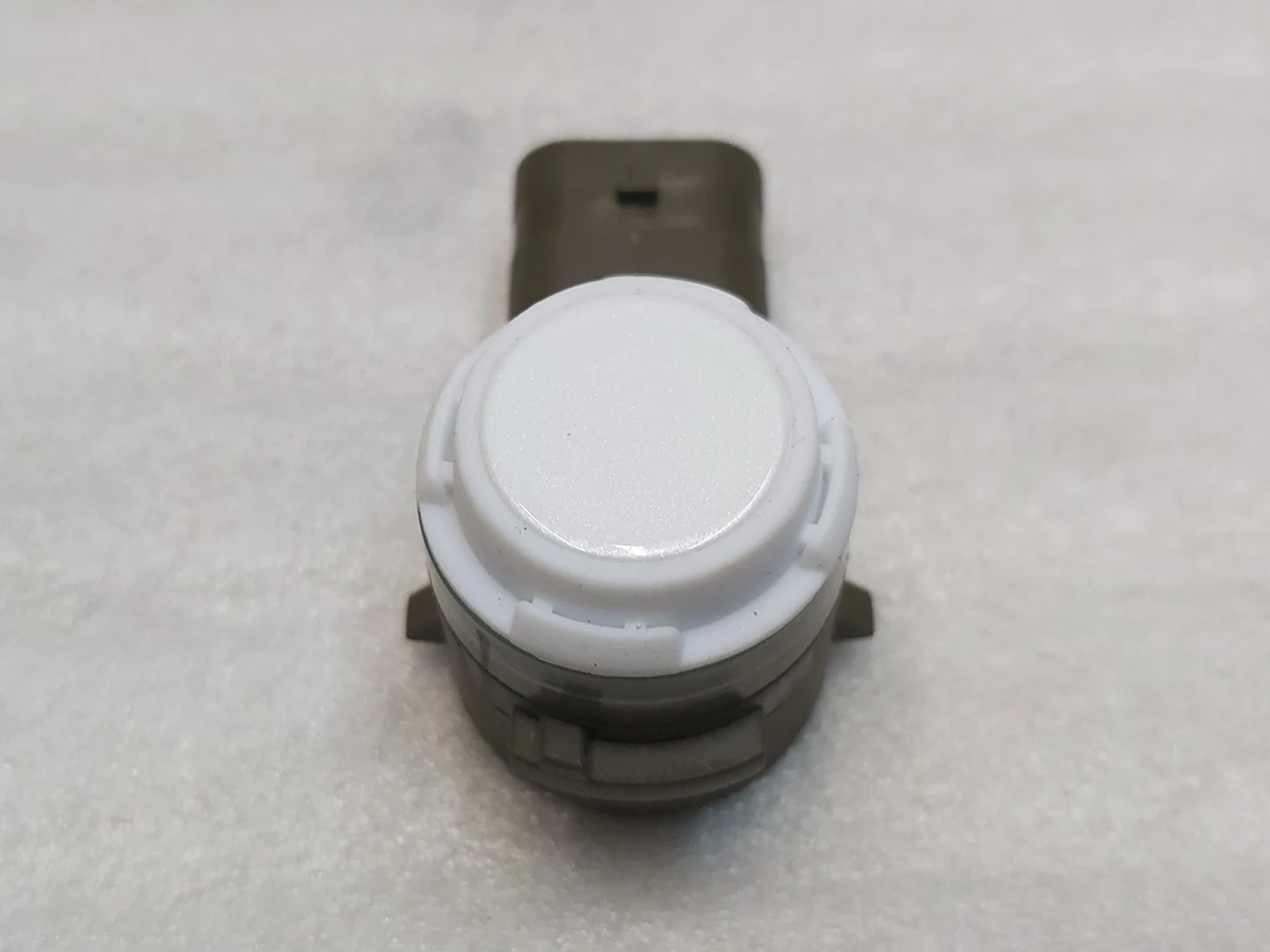 Датчик парктроніка АП2.0 2.5 3.0 PEARL WHITE з кільцем Tesla Model S REST, Model X, Model 3, Model Y