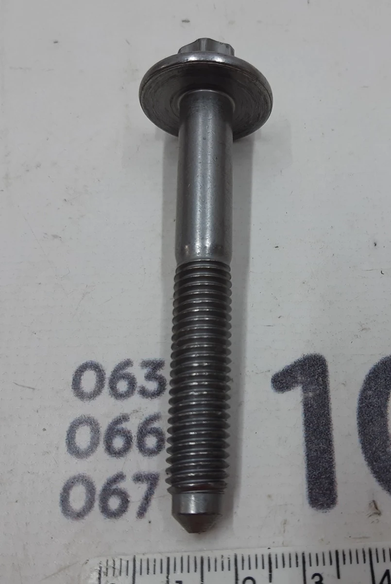 Bolt of an arm of fastening of the engine of a forward pillow the left pyramid AWD Tesla model X, S REST 1134684-00-C