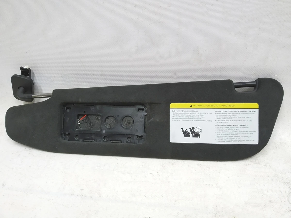 1 Sun visor left ALC BLK without mirror and illumination Tesla model S REST 1143824-86-C