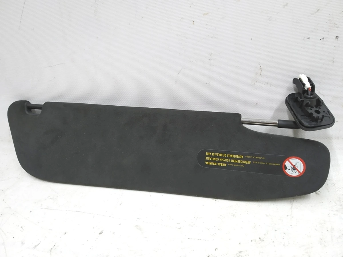 1 Козирок сонцезахисний лівий ALC BLK без дзеркала та підсвічування Tesla model S REST 1143824-86-C