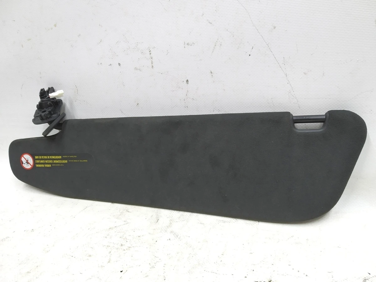 1 Козирок сонцезахисний правий ALC BLK без дзеркала та підсвічування Tesla model S REST 1143825-86-B