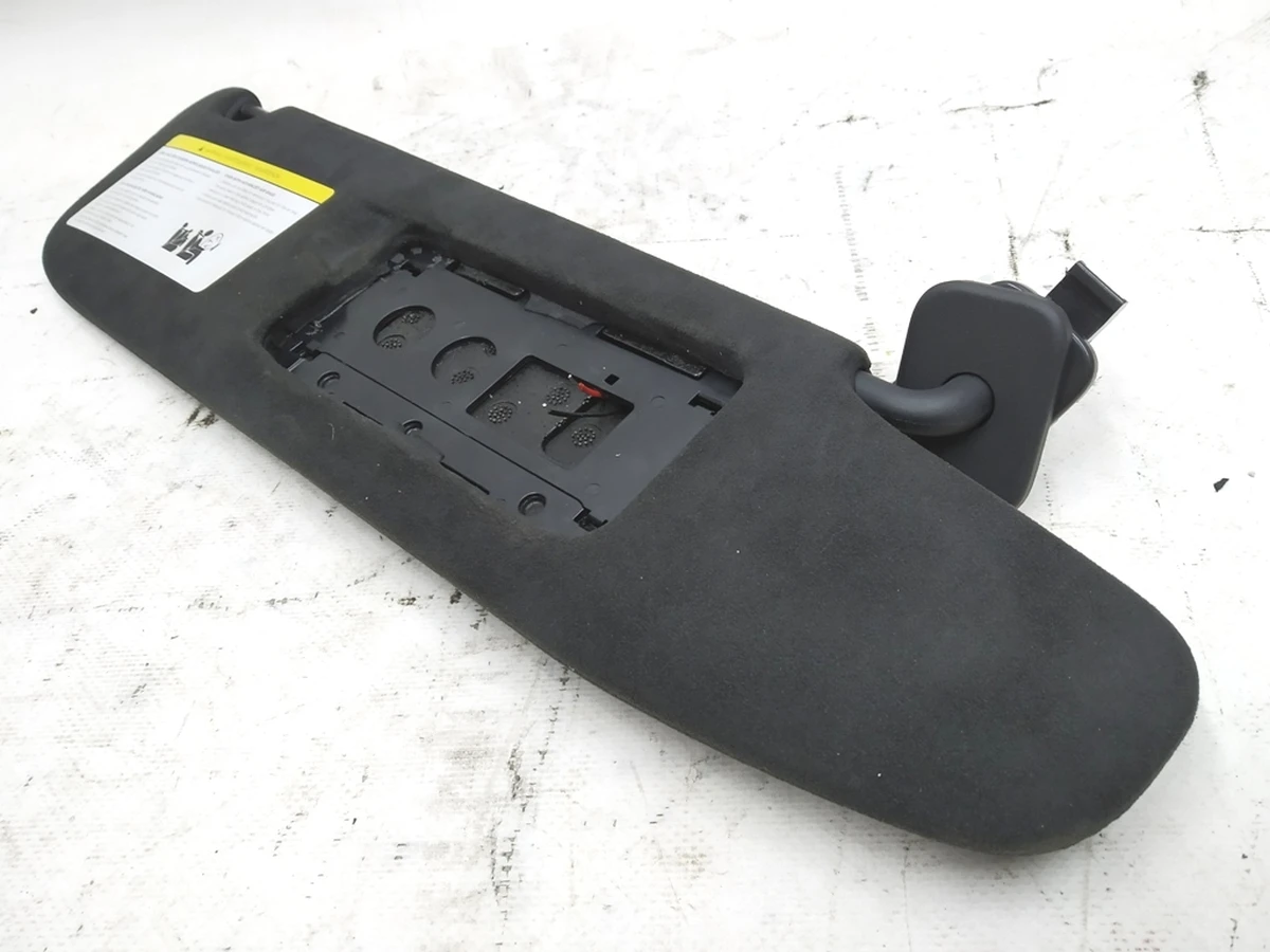 1 Козирок сонцезахисний правий ALC BLK без дзеркала та підсвічування Tesla model S REST 1143825-86-B