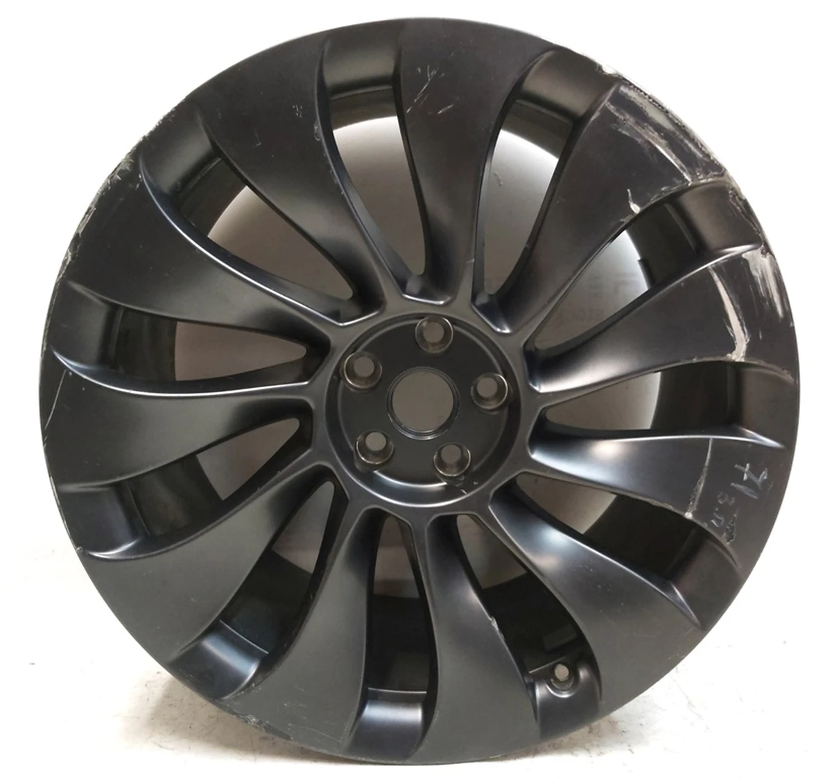 7 Колісний диск 21X10.5J ET48, SATIN CHARCOAL з пошкодженням Tesla model Y 3488227-00-A