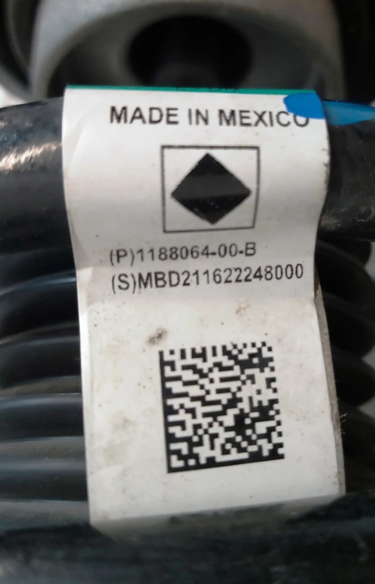 1 Модуль пружинный передний правый DM E3 AWD в сборе Tesla Model Y 1188368-00-F