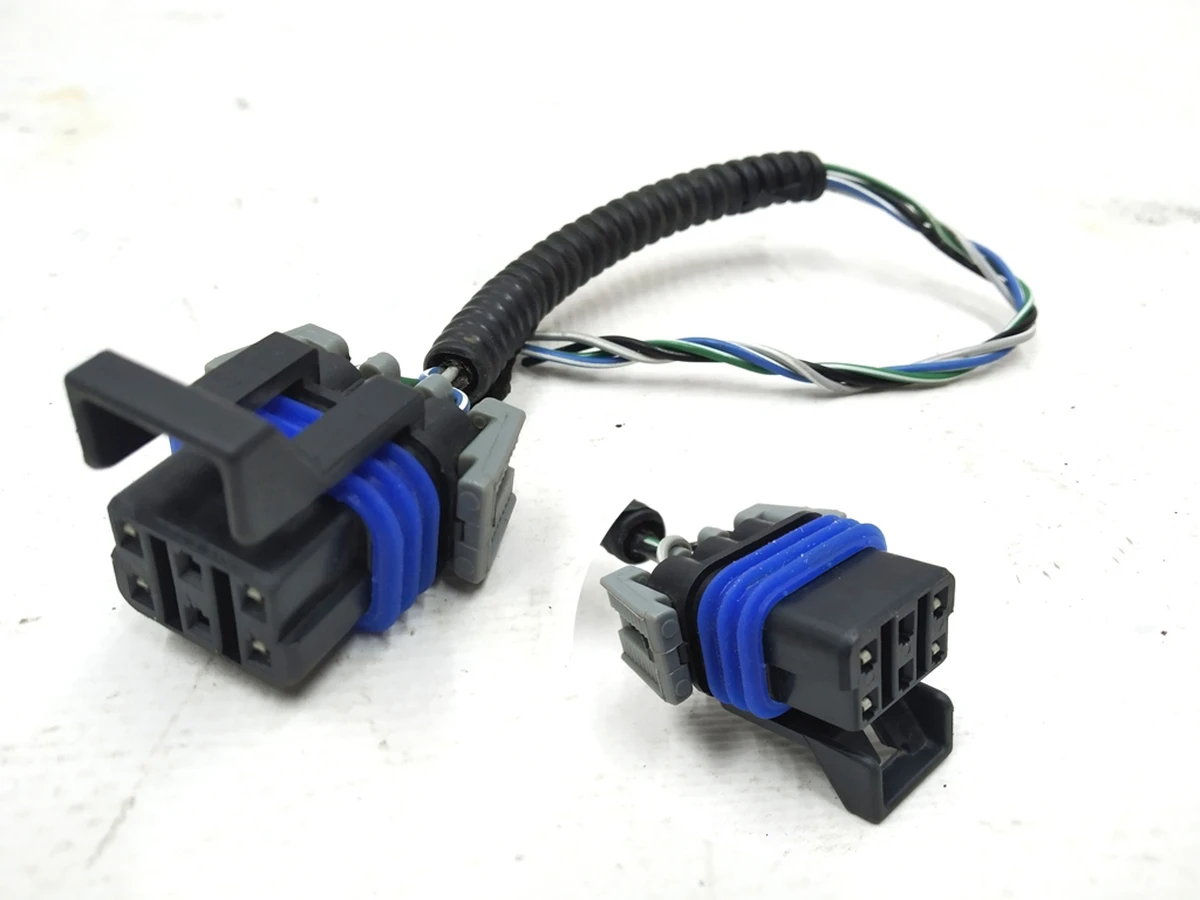 Connector (chip) 4-way valve 12052848PA66 x522/x520/4pin Tesla model X 2072447-00-A