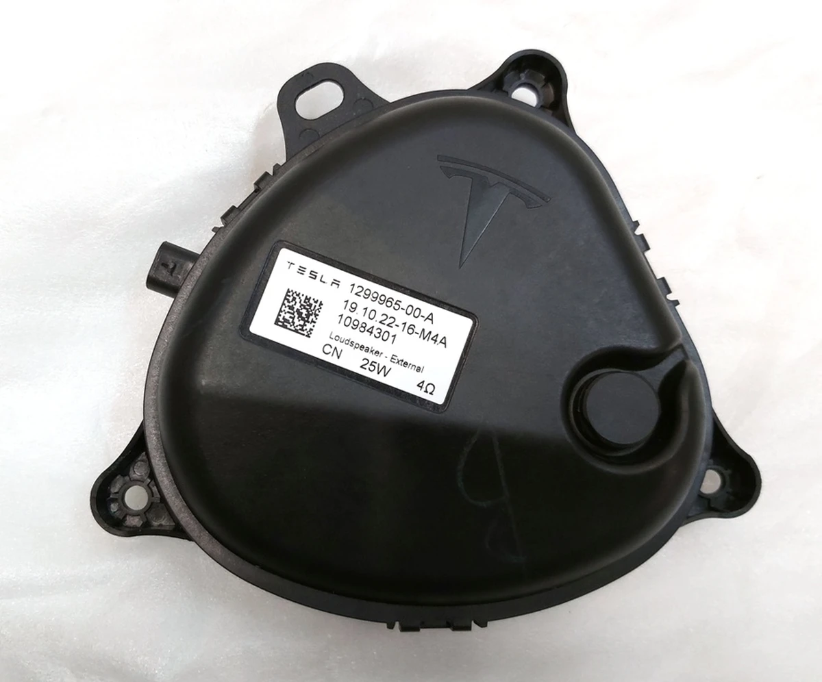 12 Динамик шумогенератор для пешеходов 25W Tesla Model S Feb 2021, Model X Mar 2021, Model 3, Model 3 Jan 2024, Model Y 1299965-00-A