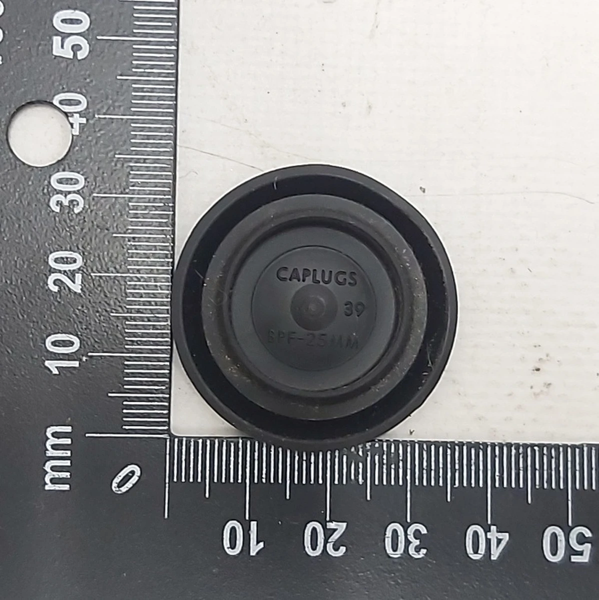 13 PLUG,FLUSH,25,TPV,BLK Tesla model 3 1447449-00-A
