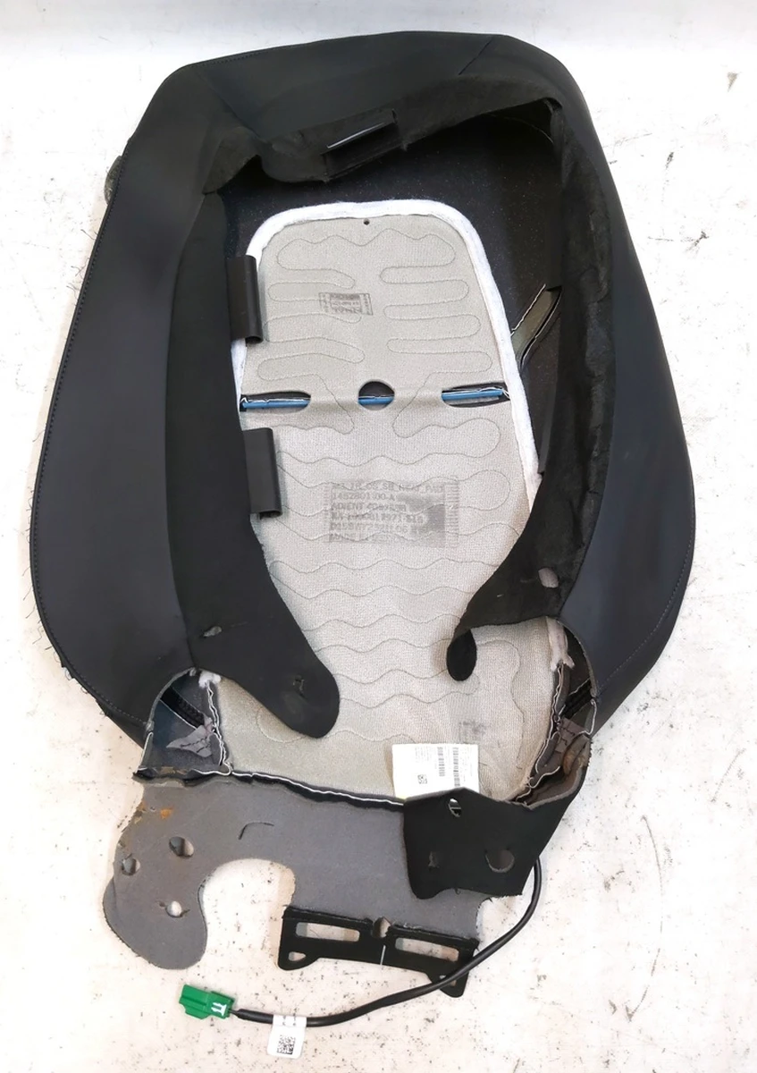 14 Обшивка спинки водійського сидіння з підігрівом PREM PUR BLK під відновлення Tesla model 3, model Y 1452890-21-D