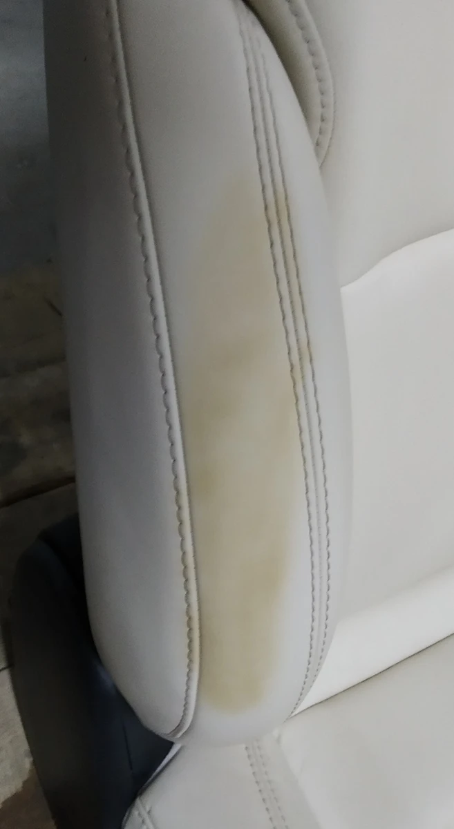 2 Сиденье пассажирское в сборе PUR CRM без блока управления и блока регулировки (с повреждением) Tesla model X 9876524-03-A