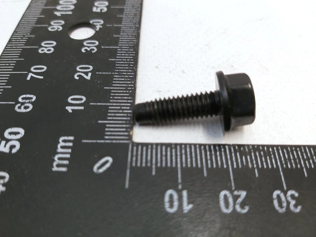 BOLT,FL,M6x8,SHLDR[10x8],STL[109],ZN,SD - FOR CUSHION THIGH EXTENDER ASSEMBLY Tesla Model S REST, Model X, Model 3, Model Y 1454541-00-A