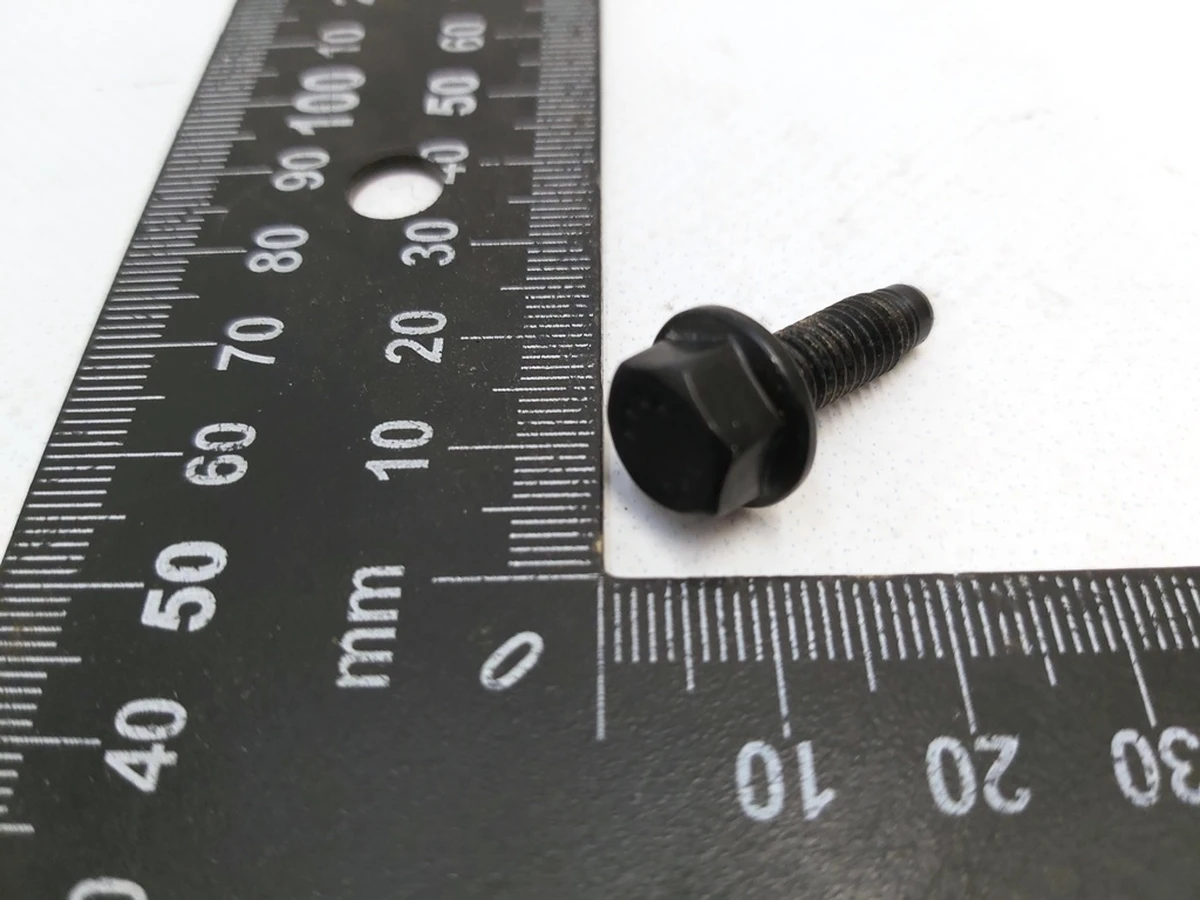 BOLT,FL,M6x8,SHLDR[10x8],STL[109],ZN,SD - FOR CUSHION THIGH EXTENDER ASSEMBLY Tesla Model S REST, Model X, Model 3, Model Y 1454541-00-A