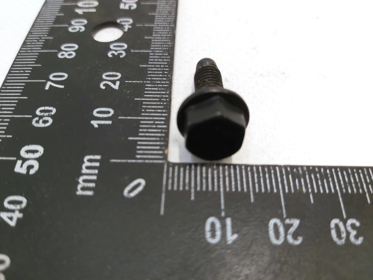 BOLT,FL,M6x8,SHLDR[10x8],STL[109],ZN,SD - FOR CUSHION THIGH EXTENDER ASSEMBLY Tesla Model S REST, Model X, Model 3, Model Y 1454541-00-A