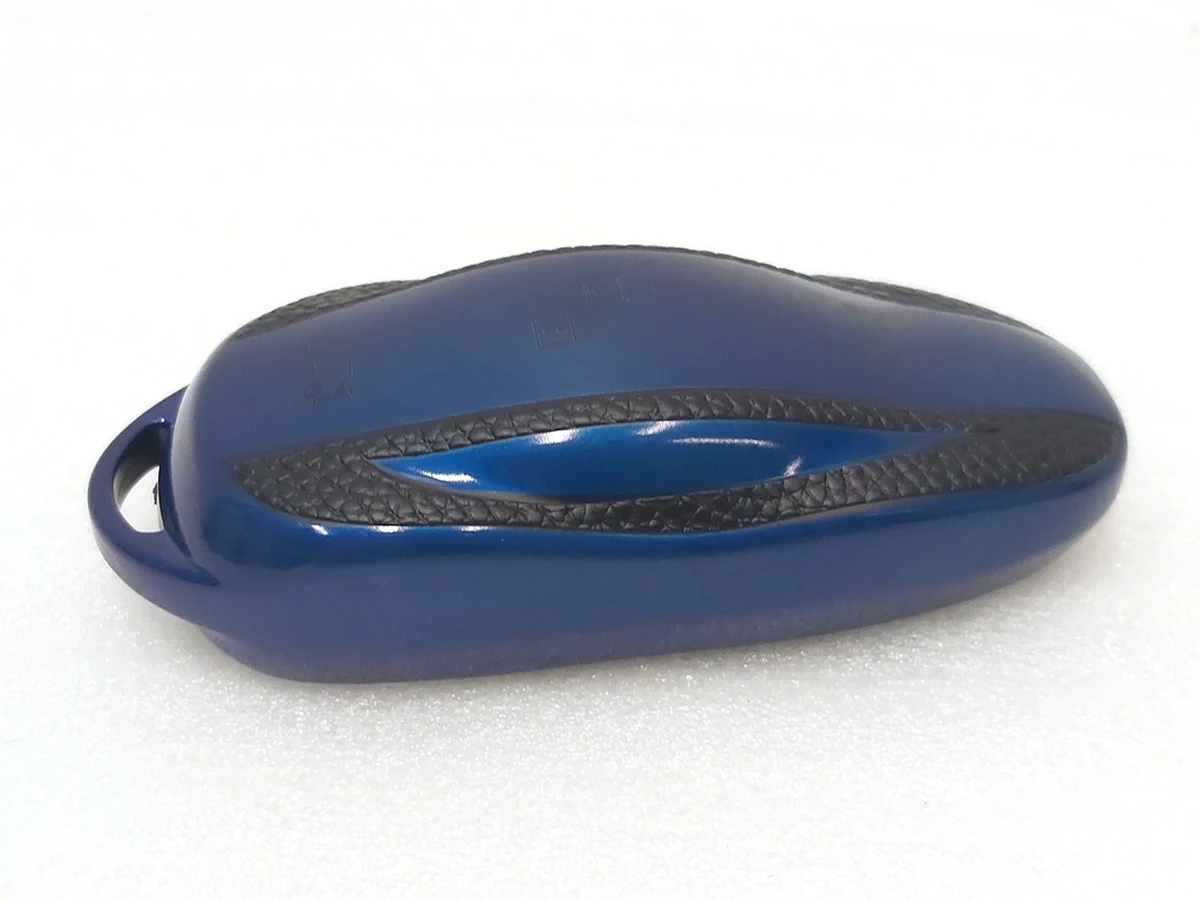 Protective cover for car key (key fob) BLUE Tesla all models (except Model X, Model X Mar 2021) 1819445-00-B