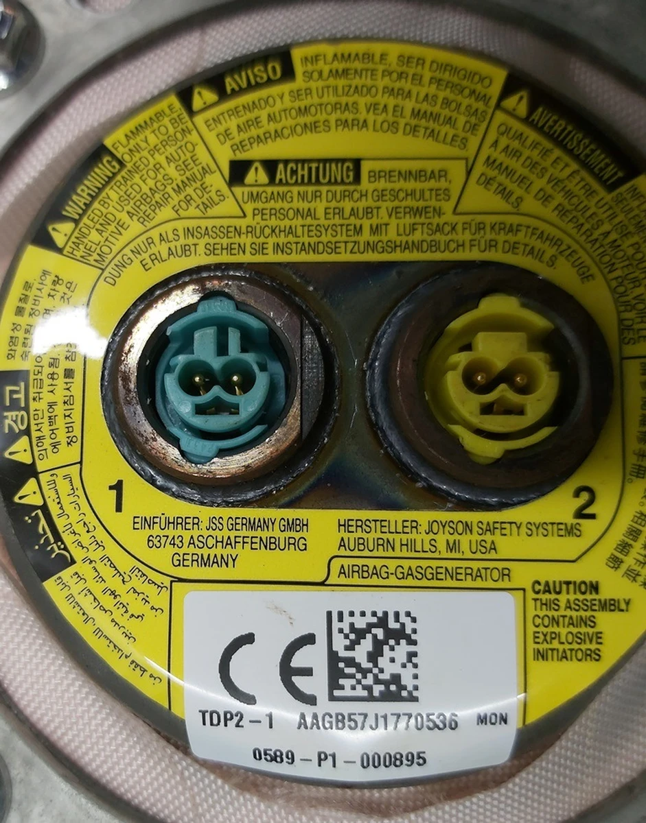 1 Подушка безпеки водія NA шкіра Tesla model S, model S REST, model X 1456163-31-A