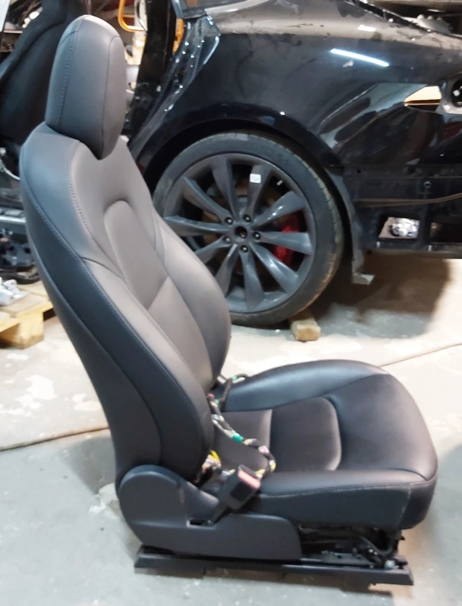 1 Сидіння водійське у зборі (з підігрівом) PREM PUR BLK Tesla Model 3, Model Y 7654322-01-B