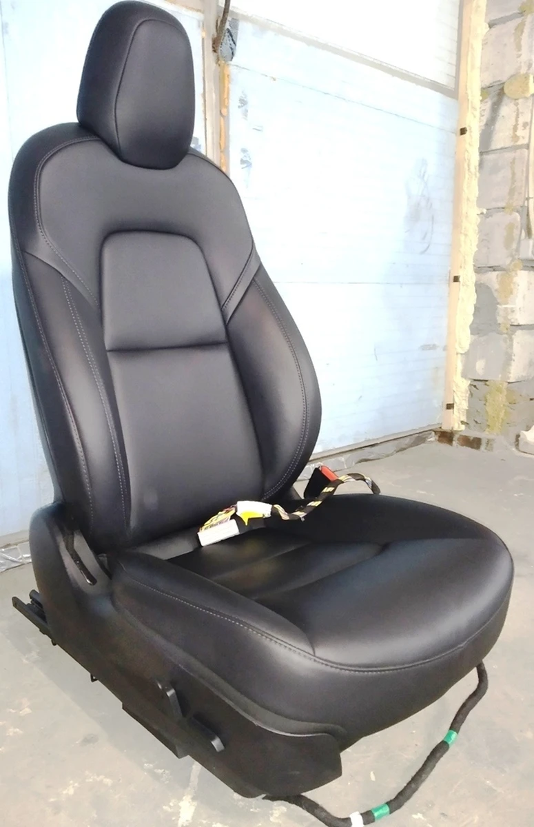 2 Сиденье пассажирское в сборе (с подогревом,без подушки безопасности и преднатяжителя ремня безопасности) PREM PUR BLK Tesla model 3 7654324-01-C