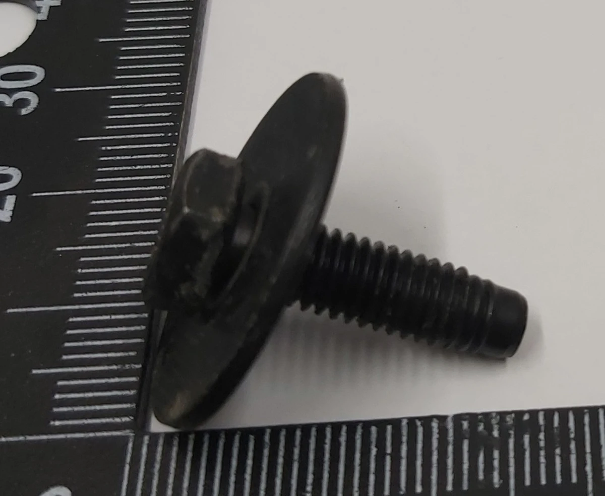 4 SEMS,[FL],HX,M6x18,[88],G1009[B],MAT,ADH Tesla Model 3, Model Y 1083017-00-A