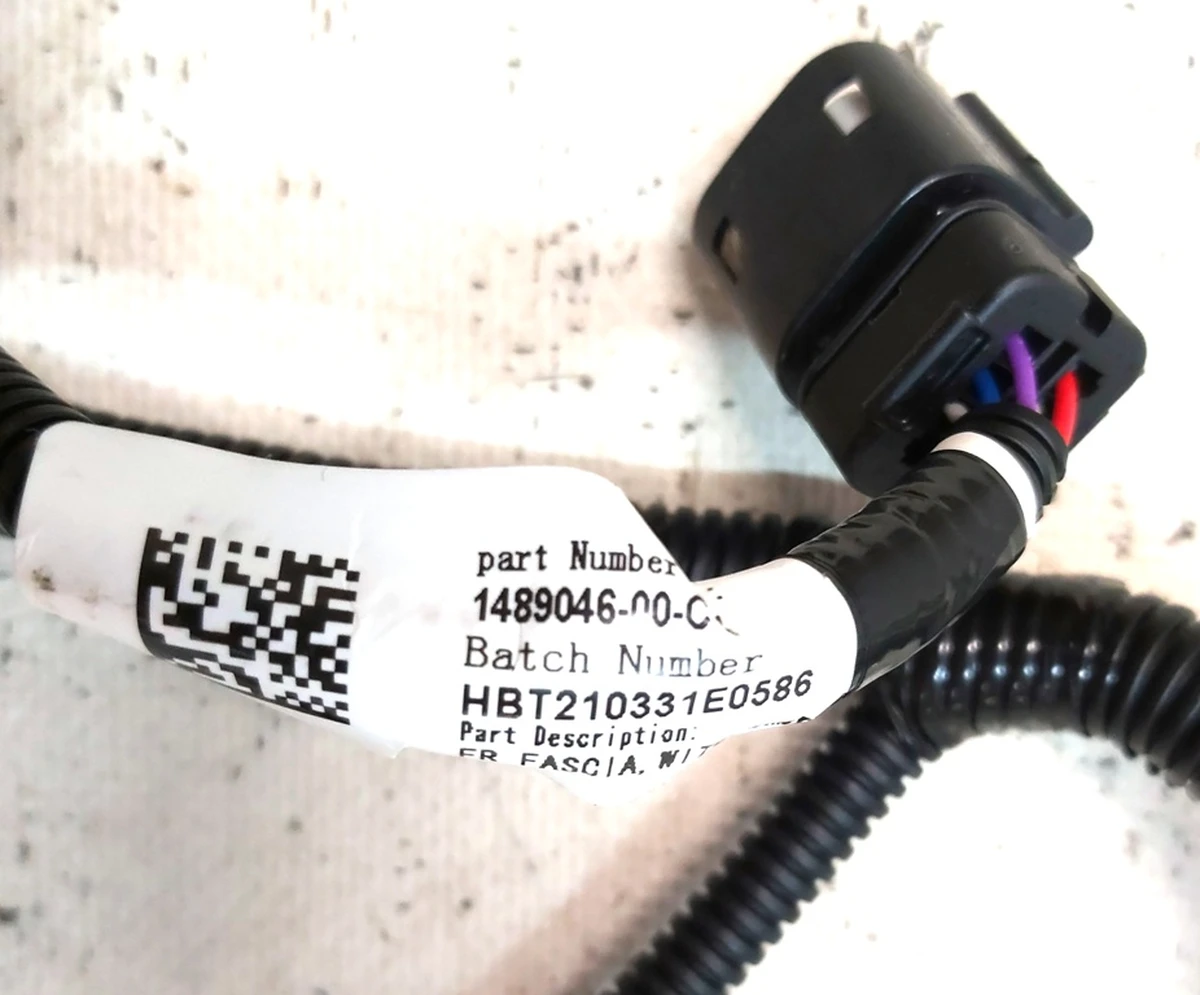 2 ASY,HARN,RR FASCIA (6 parking sensors) Tesla model Y 1489046-00-C