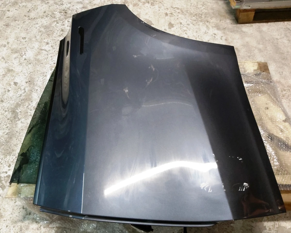 7 Дверь задняя левая в сборе PMNG с повреждением Tesla mode Y 1493561-12-A