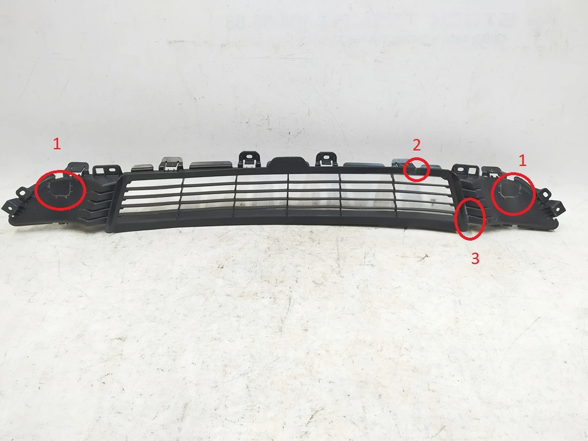 1 Grille - Frt Fascia, Tesla Model Y 1493759-00-A