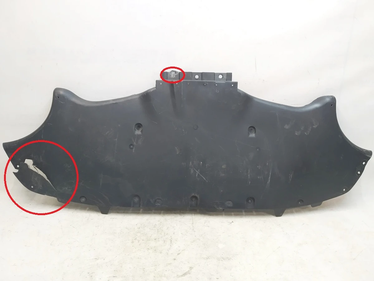 1 Диффузор бампера заднего нижний с повреждением Tesla model Y 1494007-00-B