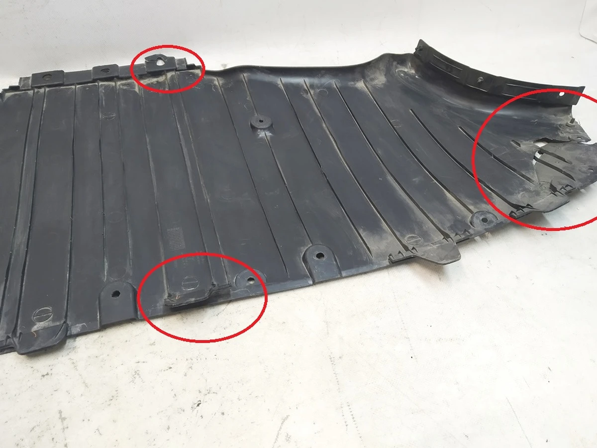 Диффузор бампера заднего нижний Tesla Model Y 1494007-00-B