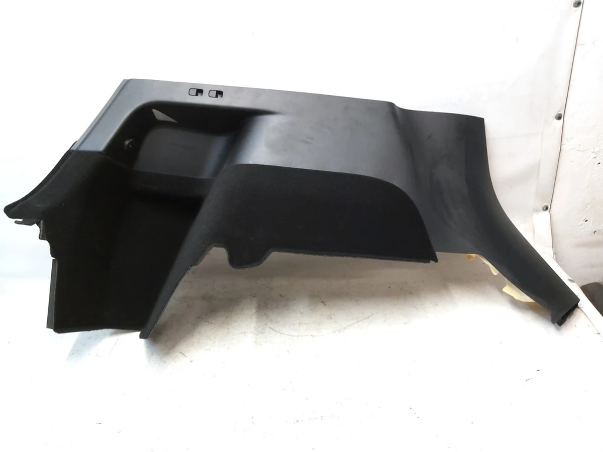 6 End item, trunk side trim Left hand with 3rd Row Seat Control Buttons Tesla Model Y 1493076-98-B