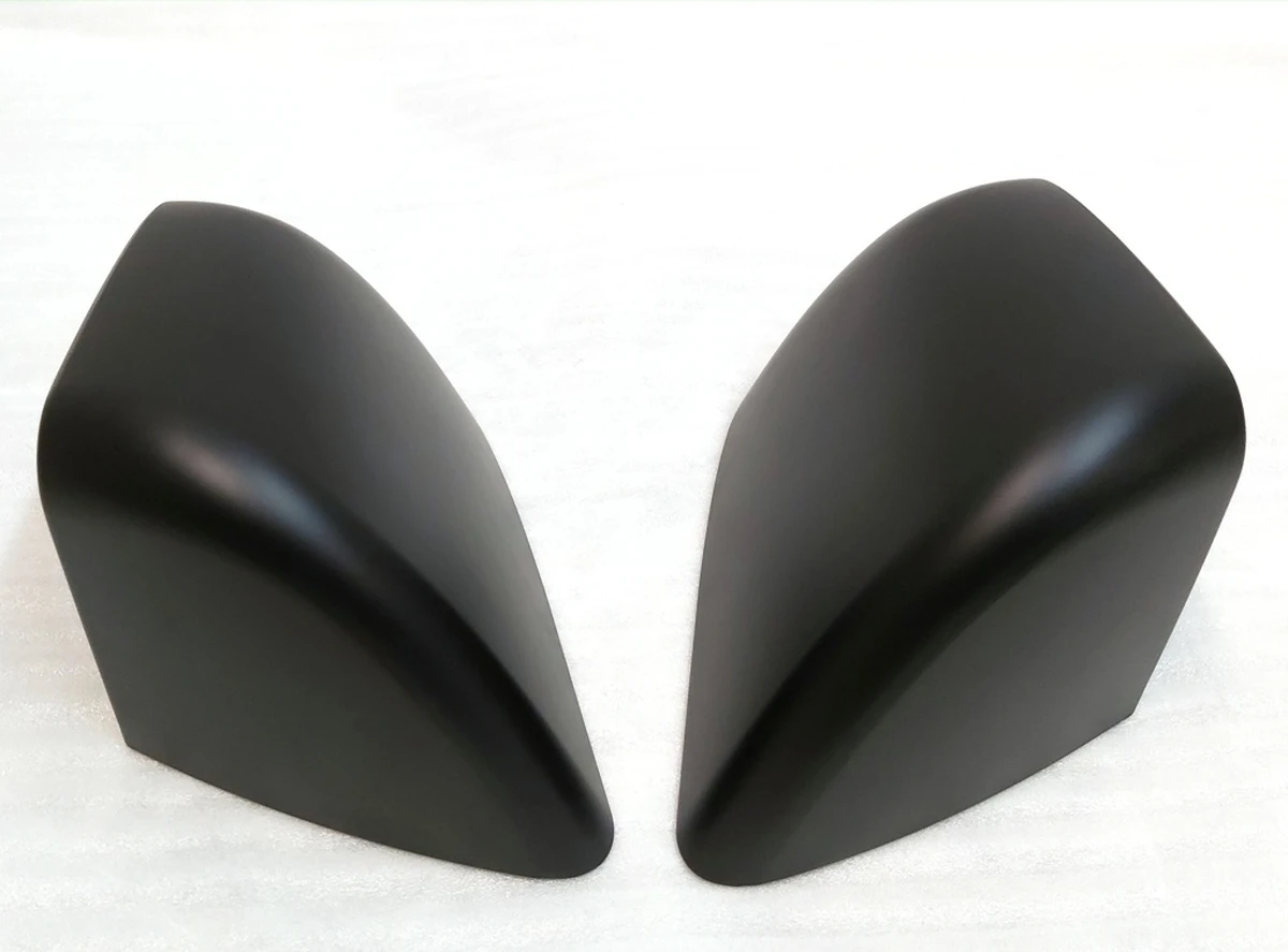 Set of exterior mirror covers for shell MATTE BLACK Tesla model Y 1495593-1495594