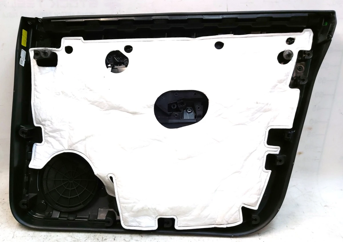 1 DOOR TRIM ASY, FR LH, LHD with power window adjustment unit PREM BLACK Tesla model Y 1497294-01-A