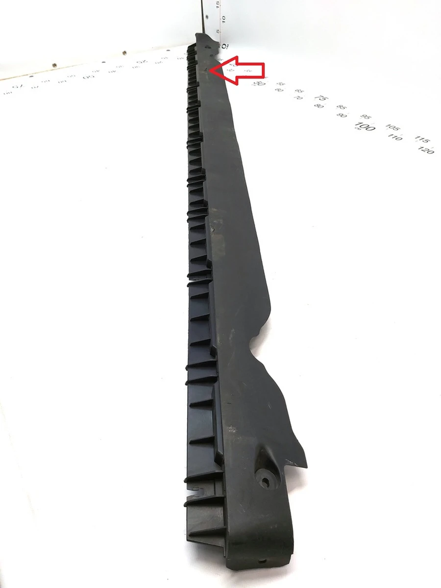 3 Кронштейн накладки порога левой рокерной панели (повреждение) Tesla model Y 1497741-00-B