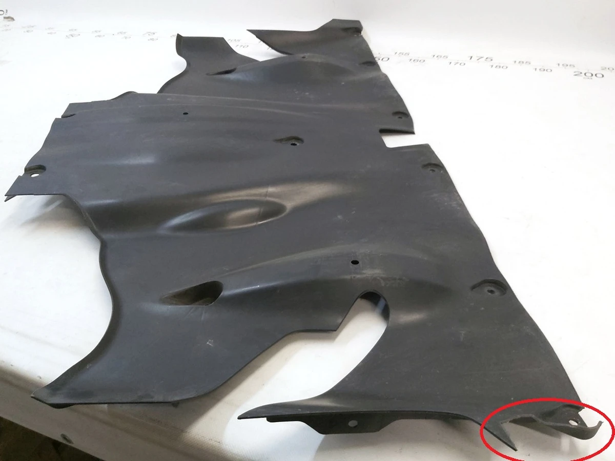 2 Защита заднего подрамника (пластик) Tesla Model 3, Model 3 Jan 2024, Model Y 1498771-00-E