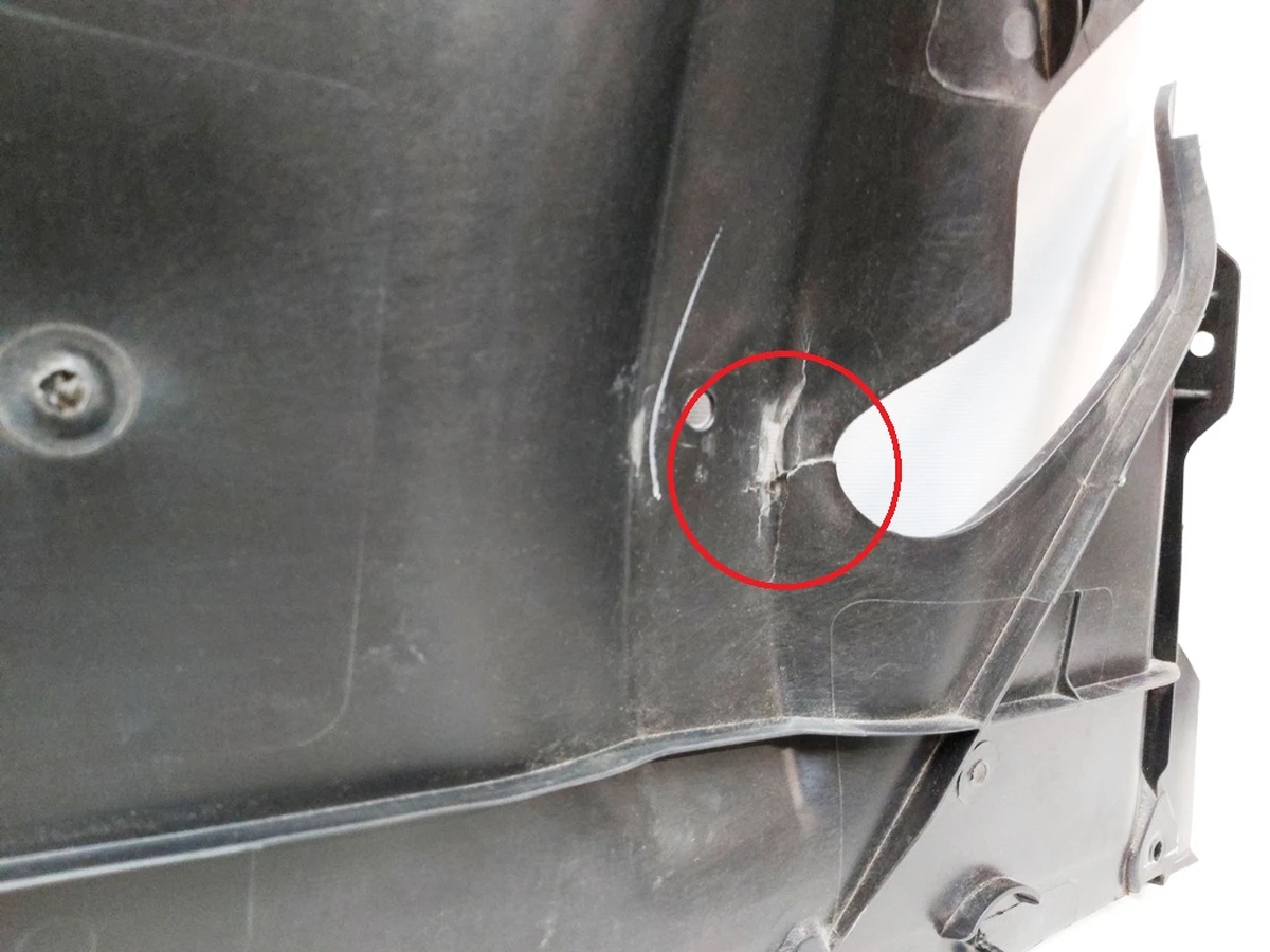 3 Защита заднего подрамника (пластик) Tesla Model 3, Model Y 1498771-00-E