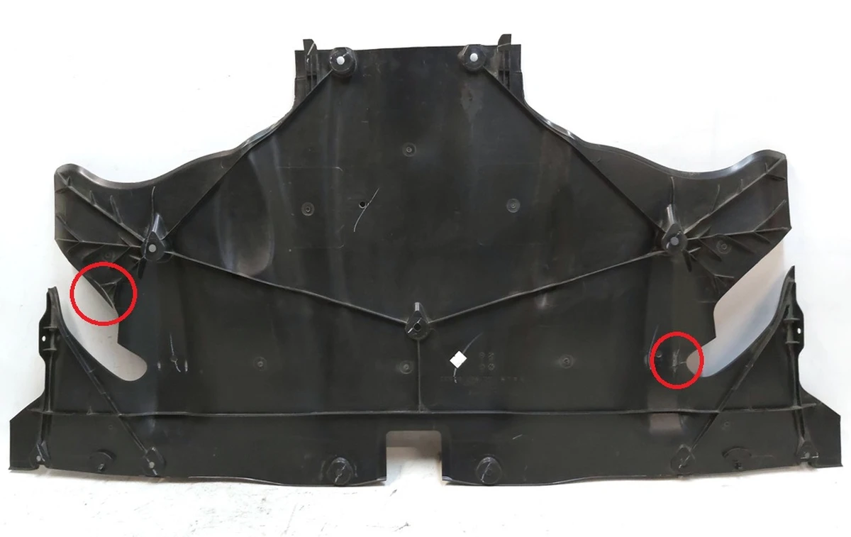 3 Защита заднего подрамника (пластик) Tesla Model 3, Model Y 1498771-00-E