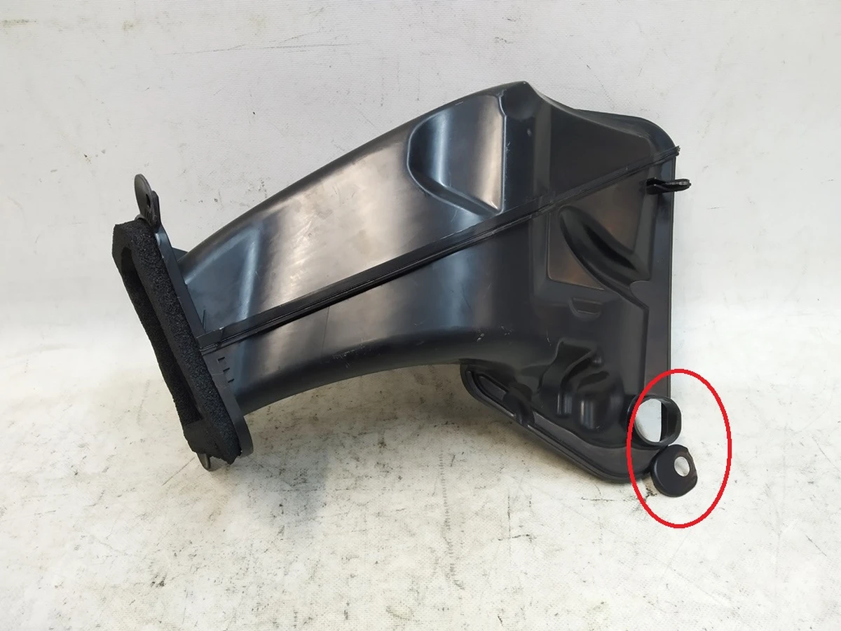 3 DUCT, AIR INTAKE, (damaged)Tesla model Y 1499137-00-D