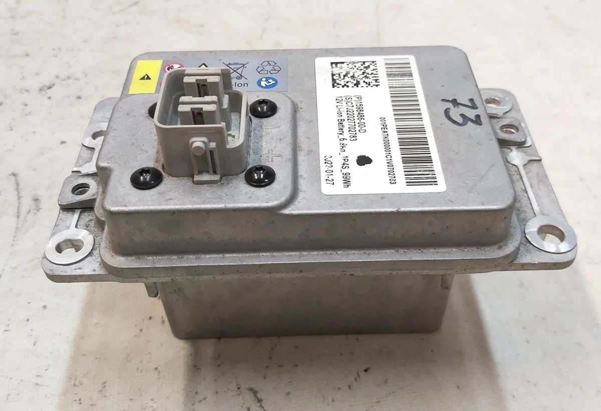 1 12V LI-ION BATTERY TLA (CRASH) Tesla model 3 1598486-00-C