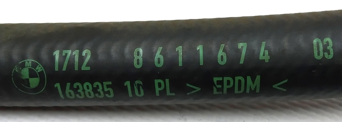 Coolant hose (radiator / expansion tank) BMW i3 17128611674