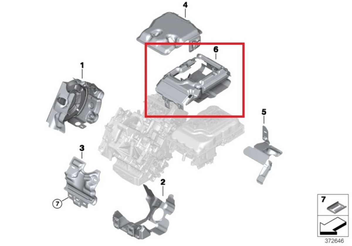 Звукоизоляция системы охлаждения BMW i3 17738605844
