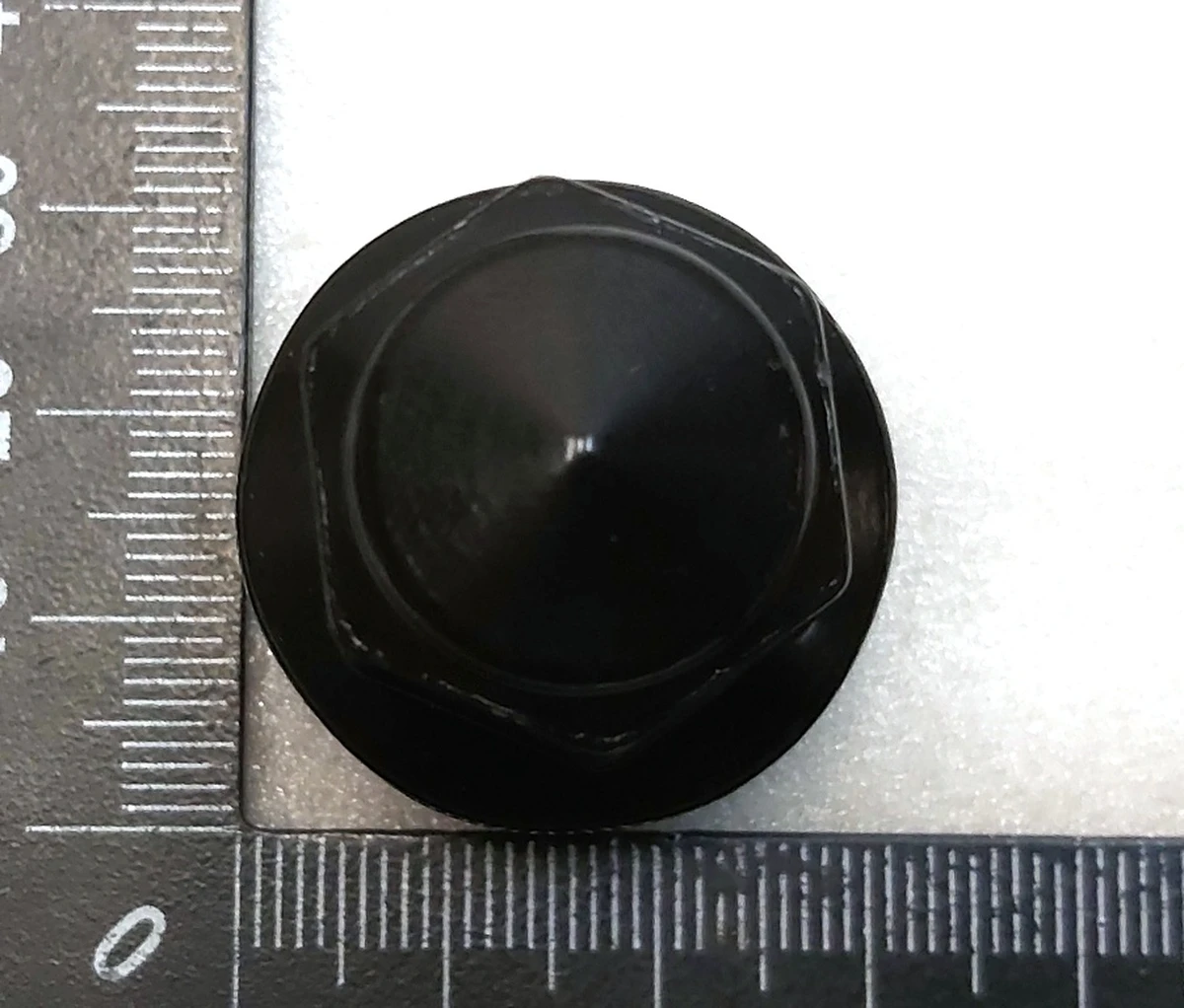 7 LUG NUT - M14x1.50 - BLACK 21mm Tesla all models 2007065