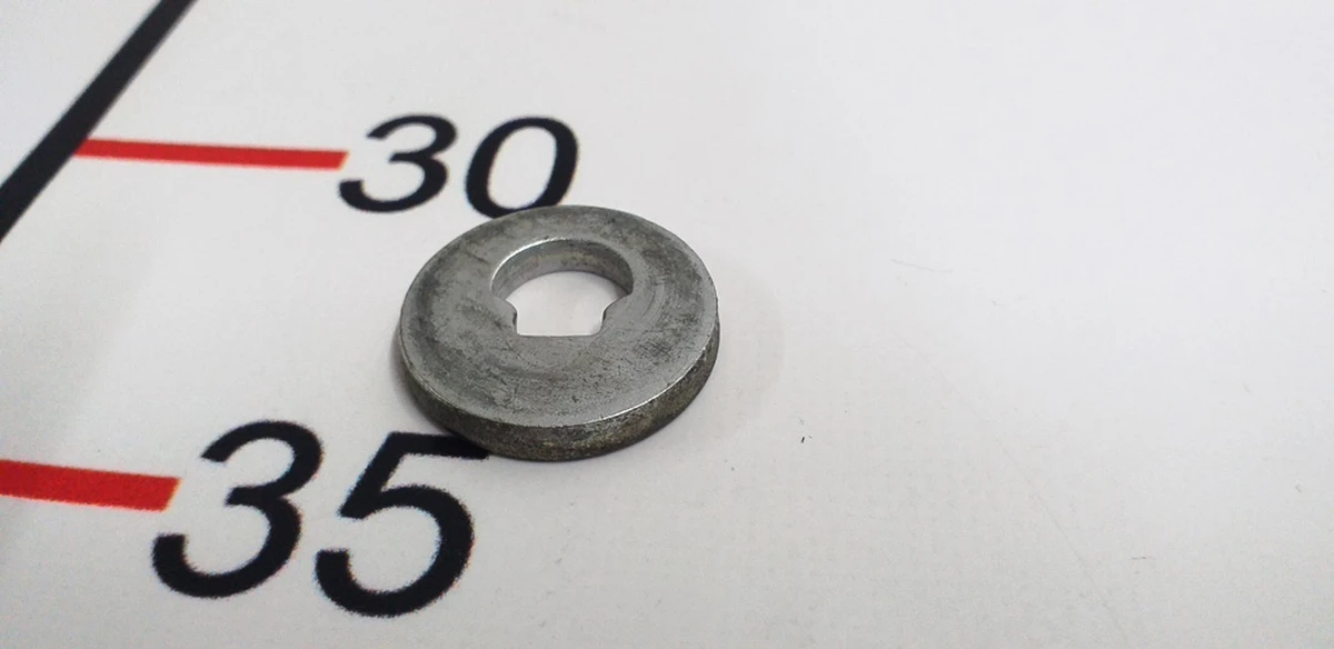 13 Шайба болта розвальний прямого важеля переднього поперечного M14x32x3x2.5 [10]-G720 (32 мм) Tesla model S, model S REST, model X 2007107