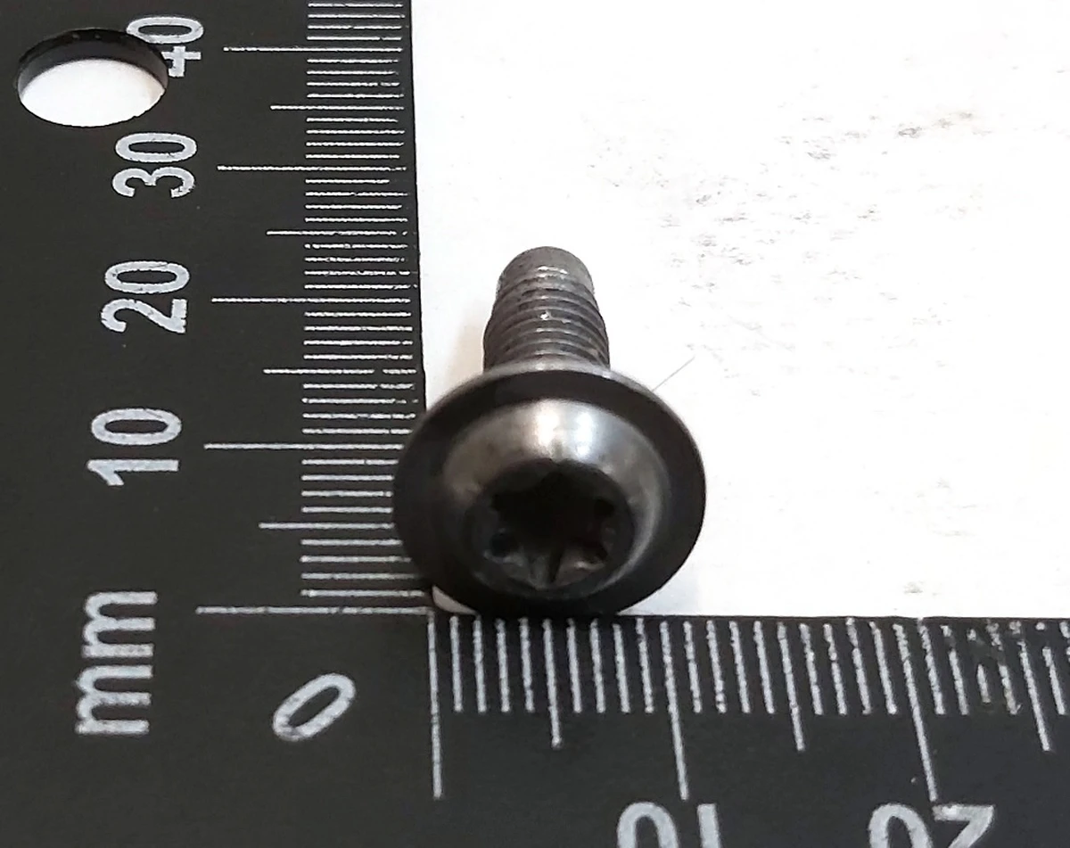 3 Болт CSKFLT TRX M6-1.00X18[9.8]ZNAL Tesla model S, model S REST 2007218