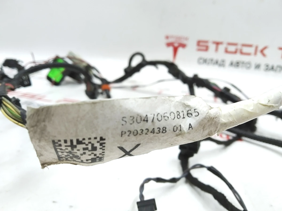 1 Radiator panel wiring (disassembled) Tesla model X 2032438-01-A