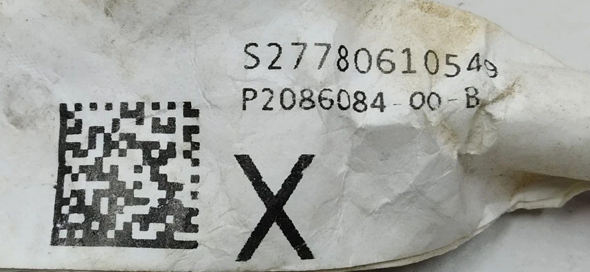 10 Wiring main single right seat 2nd row Tesla model X 2086084-00-B