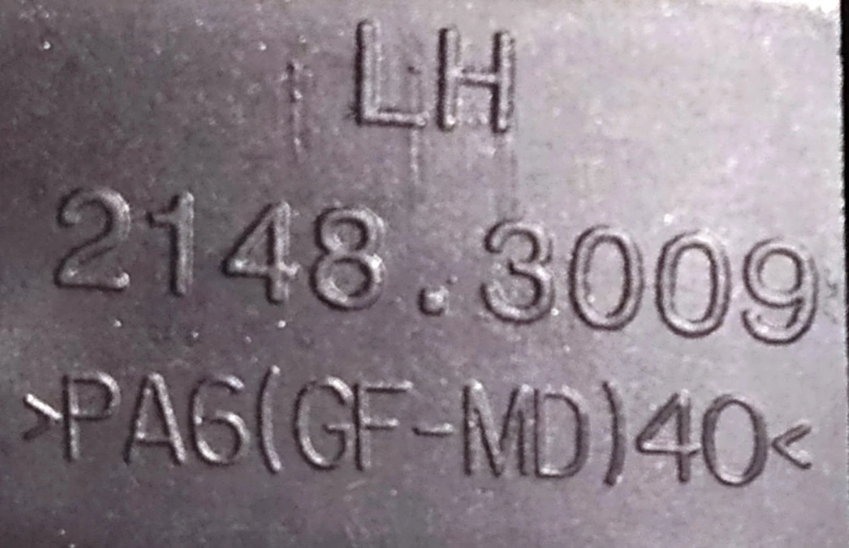 1 Корпус зеркала наружного левого Tesla model S, model S REST 1041317-00-G