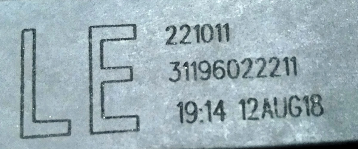 1 Механизм регулировки положения зеркала наружного левого Tesla all models 1035180 1041317 1110777 1592031