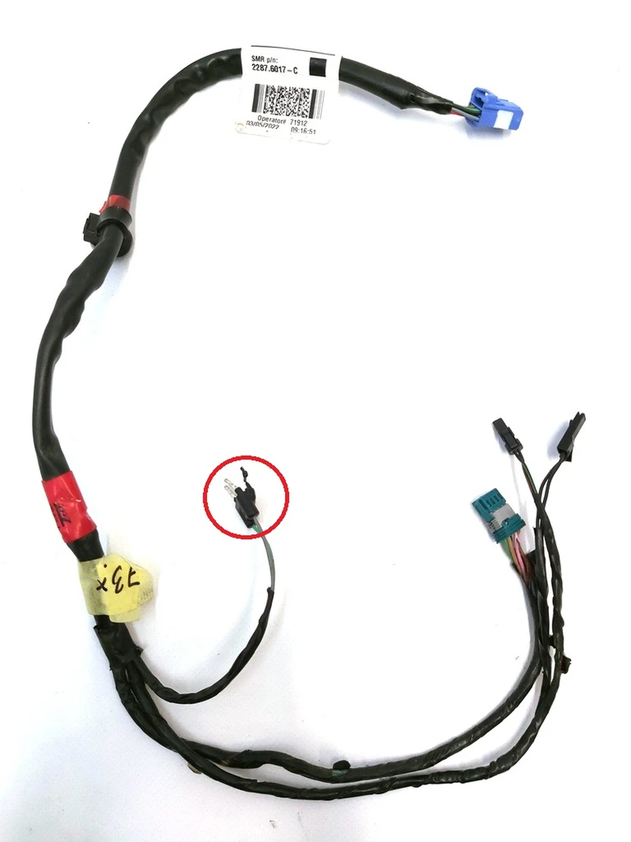 1 Электропроводка зеркала наружного левого PREMIUM с повреждением Tesla Model 3 1592031-00-B