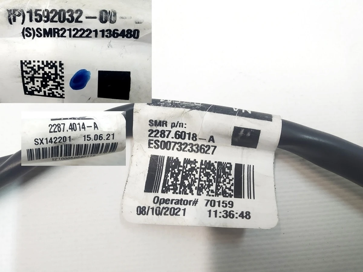 1 Електропроводка дзеркала зовнішнього правого PREMIUM 2087.4014-A Tesla Model 3 1592032-00-D